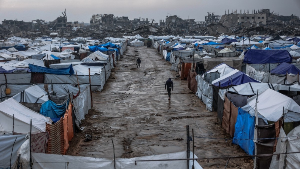 Gaza civil defense says 16 dead as heavy rains batter territory